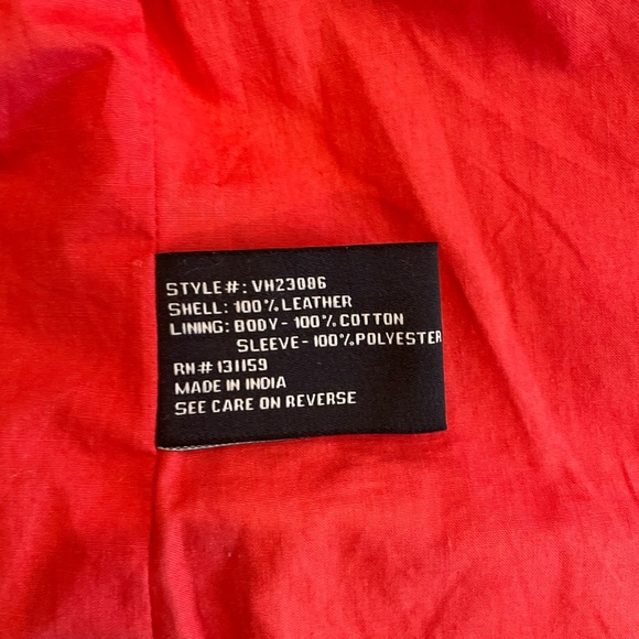 Velvet Heart Leather Jacket - Picture 5 of 13